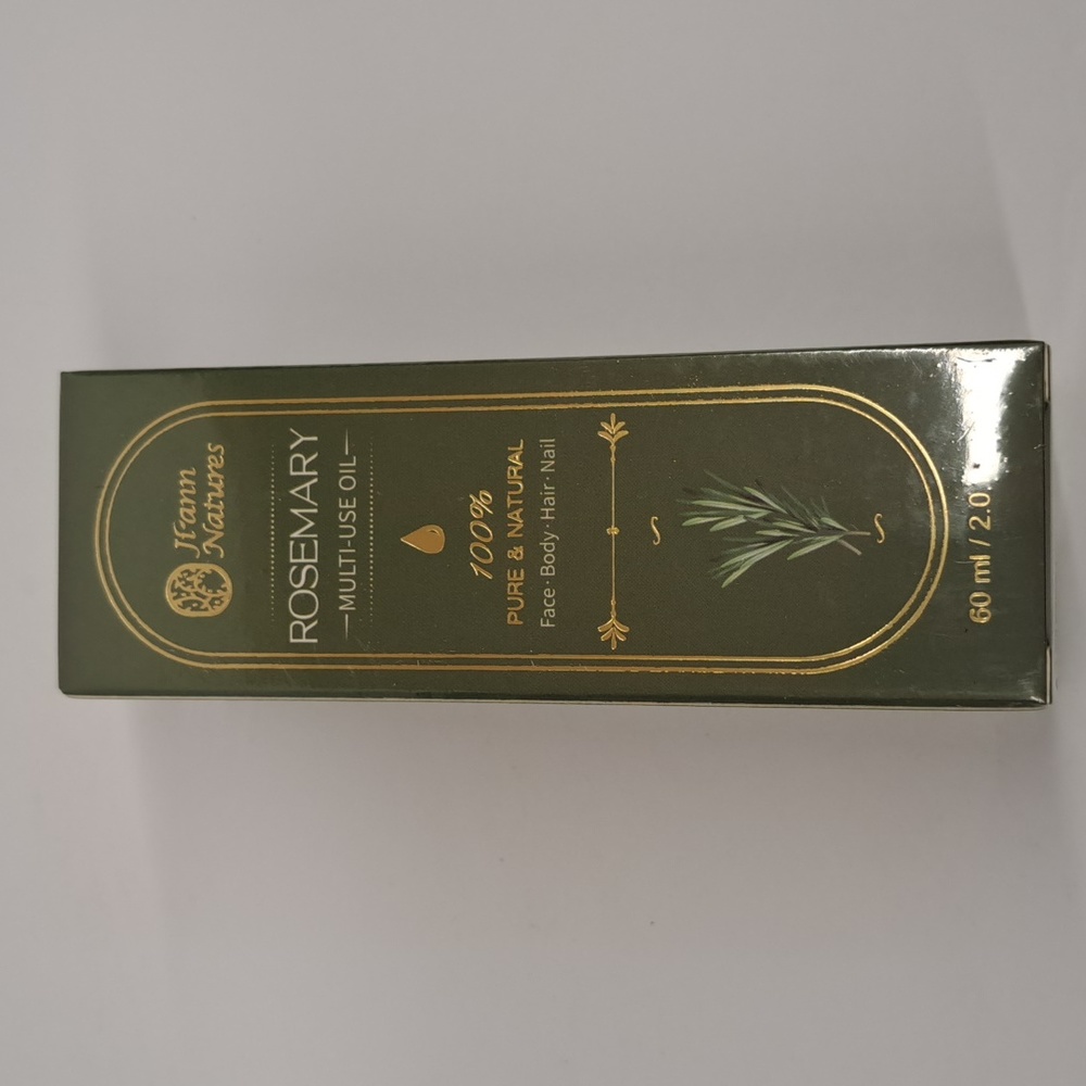 Rosemary Multi-use 100% natural oil for face hair and body